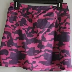 Vibrant Camouflage Mini Skirt